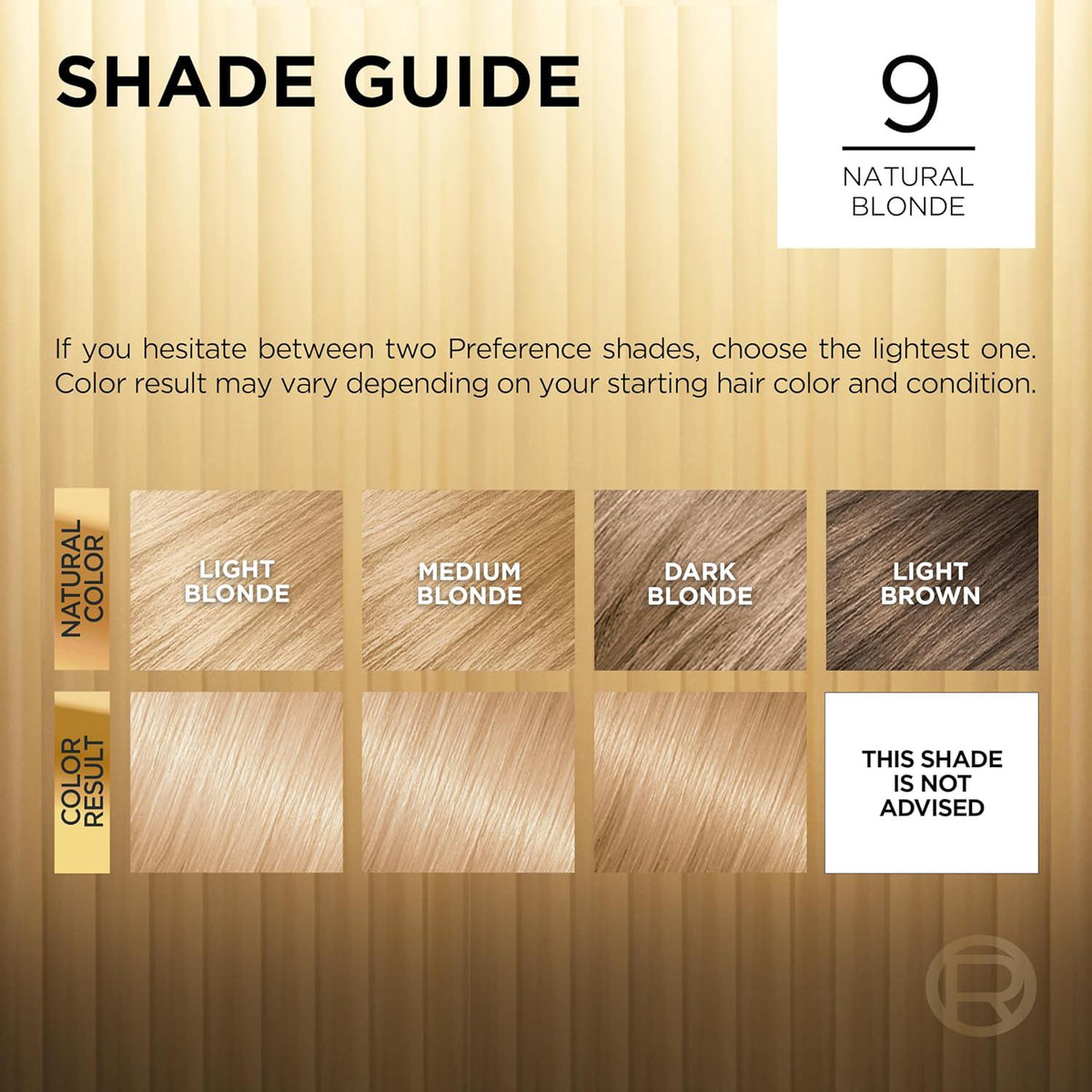 L'Oreal Paris Superior Preference Fade-Defying + Shine Permanent Hair Color, 9 Natural Blonde, Pack Of 1, Hair Dye,