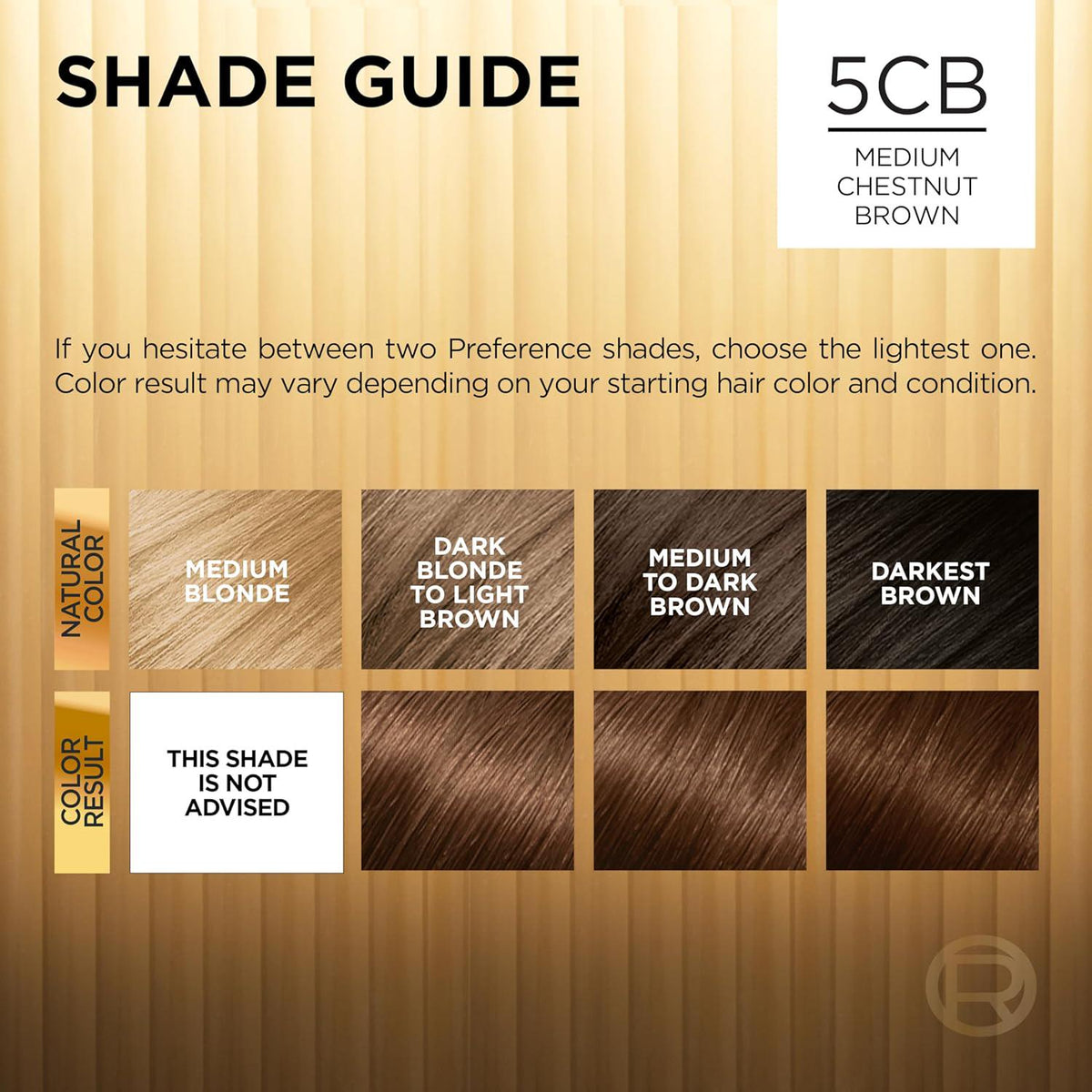 L'Oreal Paris Superior Preference Fade-Defying + Shine Permanent Hair Color, 5CB Medium Chestnut Brown, Pack Of 1, Hair Dye,