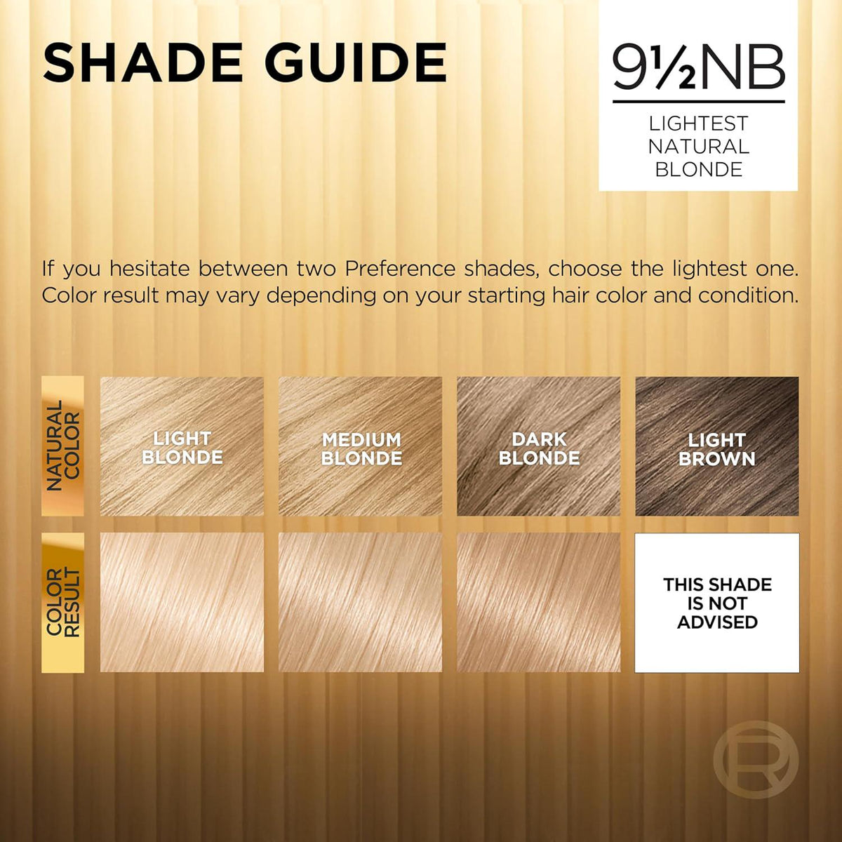 L'Oreal Paris Superior Preference Luminous Fade-Defying Permanent Hair Color, Hair Dye For Up To 9 Weeks Of Radiance, Lightest Natural Blonde 9.5NB, 1 Hair Dye Kit (Pack Of 3),