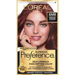 L'Oreal Paris Superior Preference Fade-Defying Color + Shine System, 5MB Medium Auburn(Packaging May Vary), Pack Of 1,,