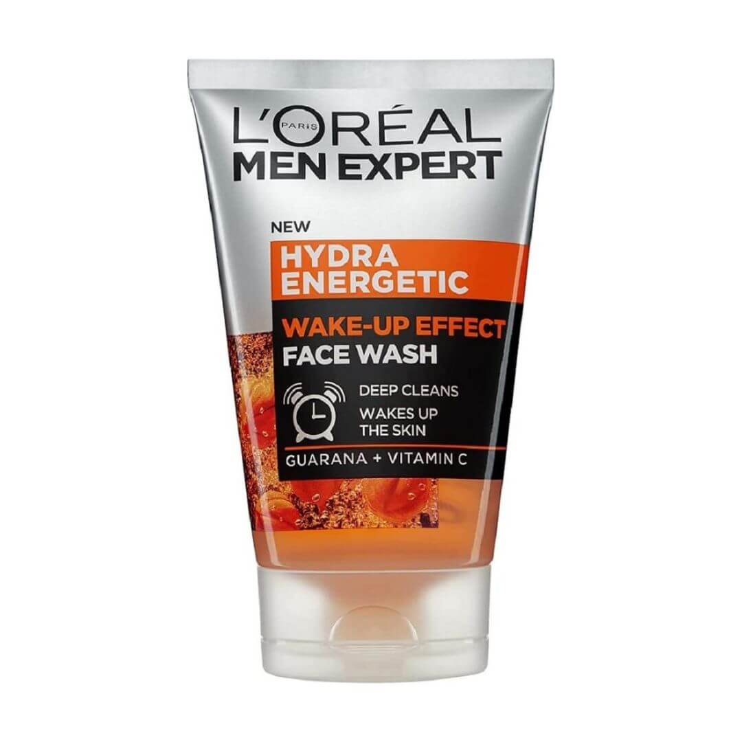 L'Oreal Paris Men Expert Hydra Energetic Wake-Up Effect Face Wash 100ml,3600523718269