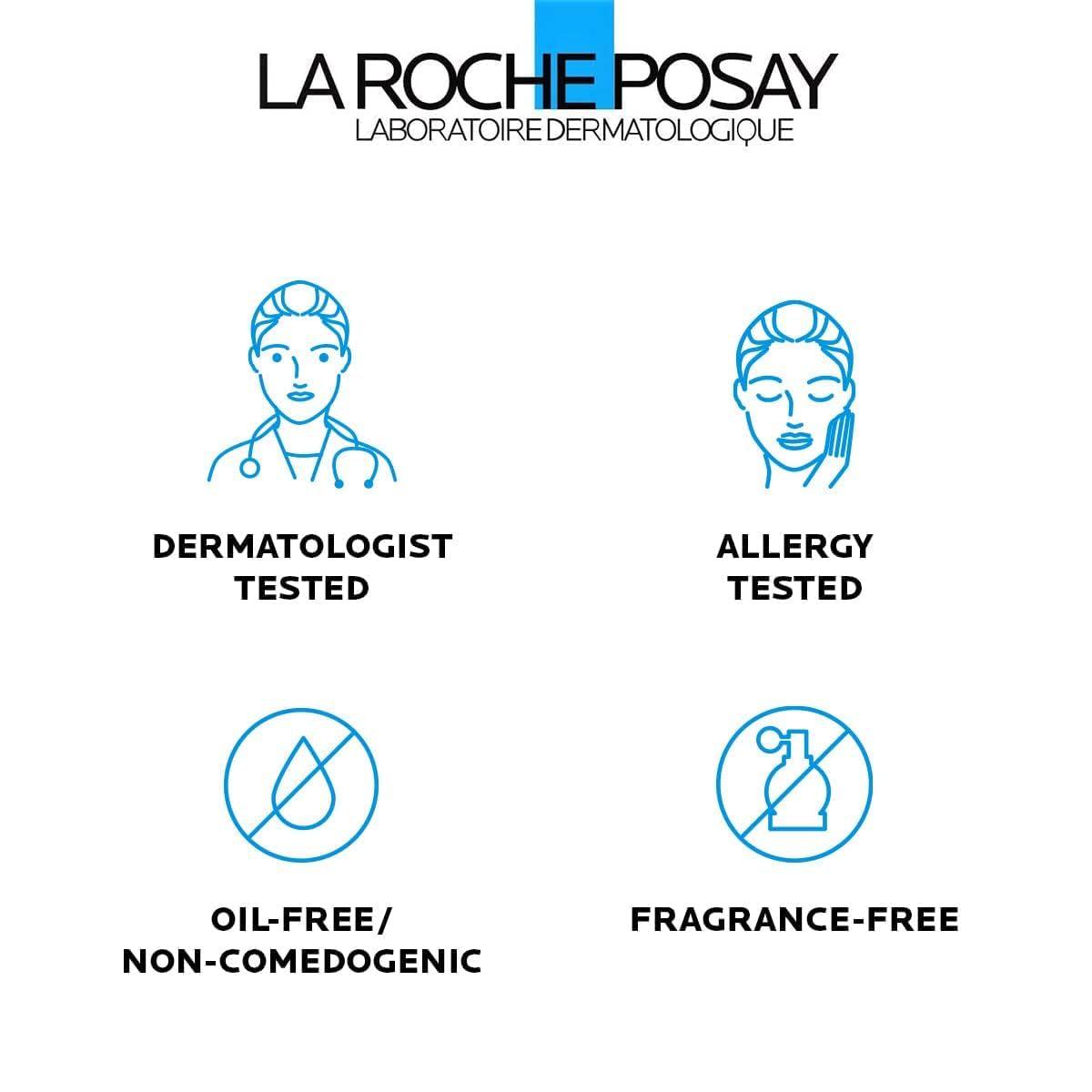 La Roche-Posay Effaclar Cleanser, 1 Pc, 2% Salicylic Acid, Foaming Face Wash, Oil-Free, Acne Treatment