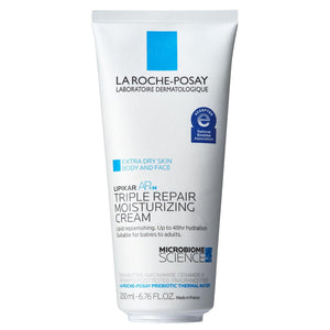 La Roche-Posay Lipikar AP+ Triple Repair Moisturizing Cream | Face And Body Lotion For Dry Skin | Shea Butter And Niacinamide Moisturizer | Gentle Face And Body Cream For Dry, Rough And Sensitive Skin,Does not Apply