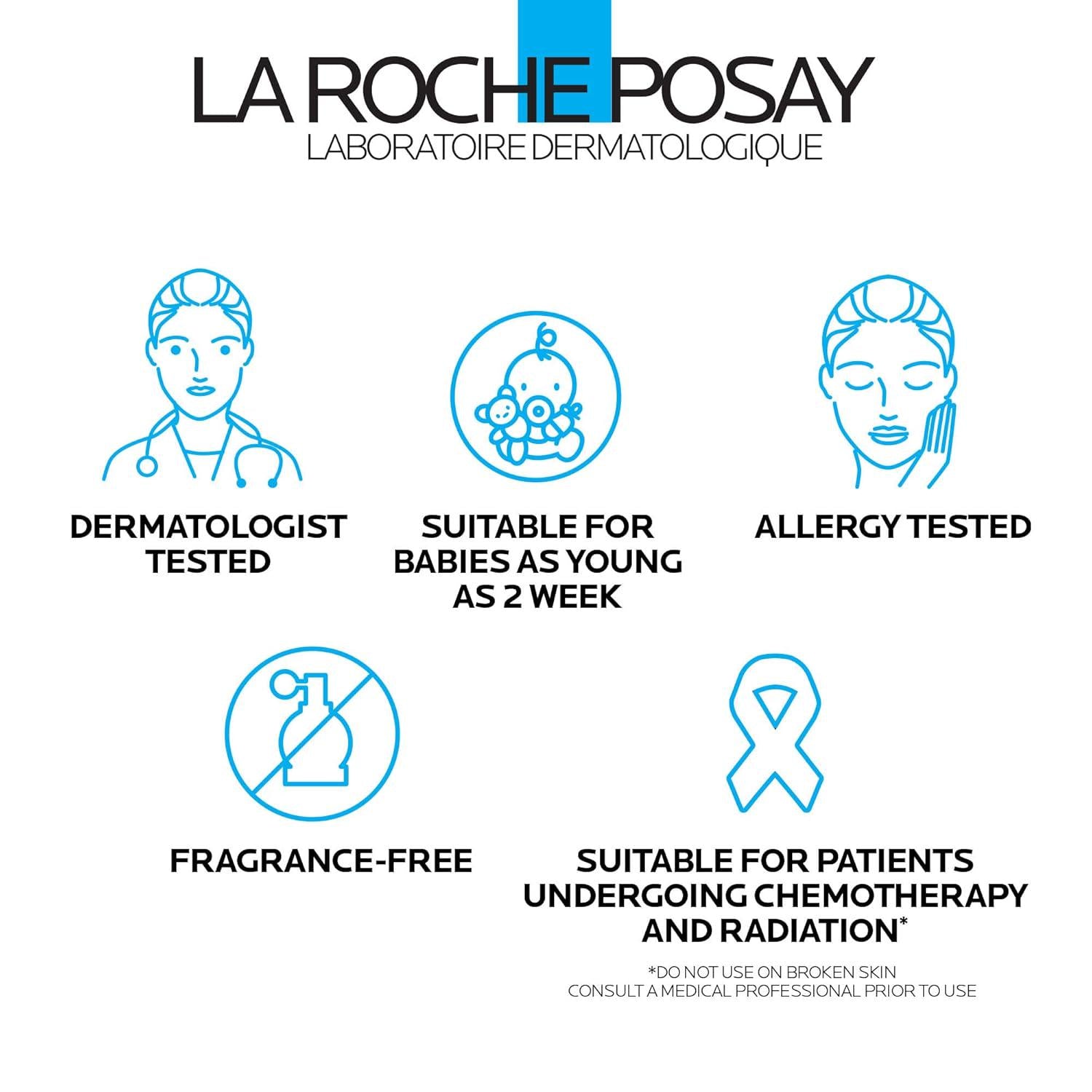 La Roche-Posay Lipikar AP+ Triple Repair Moisturizing Cream | Face And Body Lotion For Dry Skin | Shea Butter And Niacinamide Moisturizer | Gentle Face And Body Cream For Dry, Rough And Sensitive Skin,Does not Apply