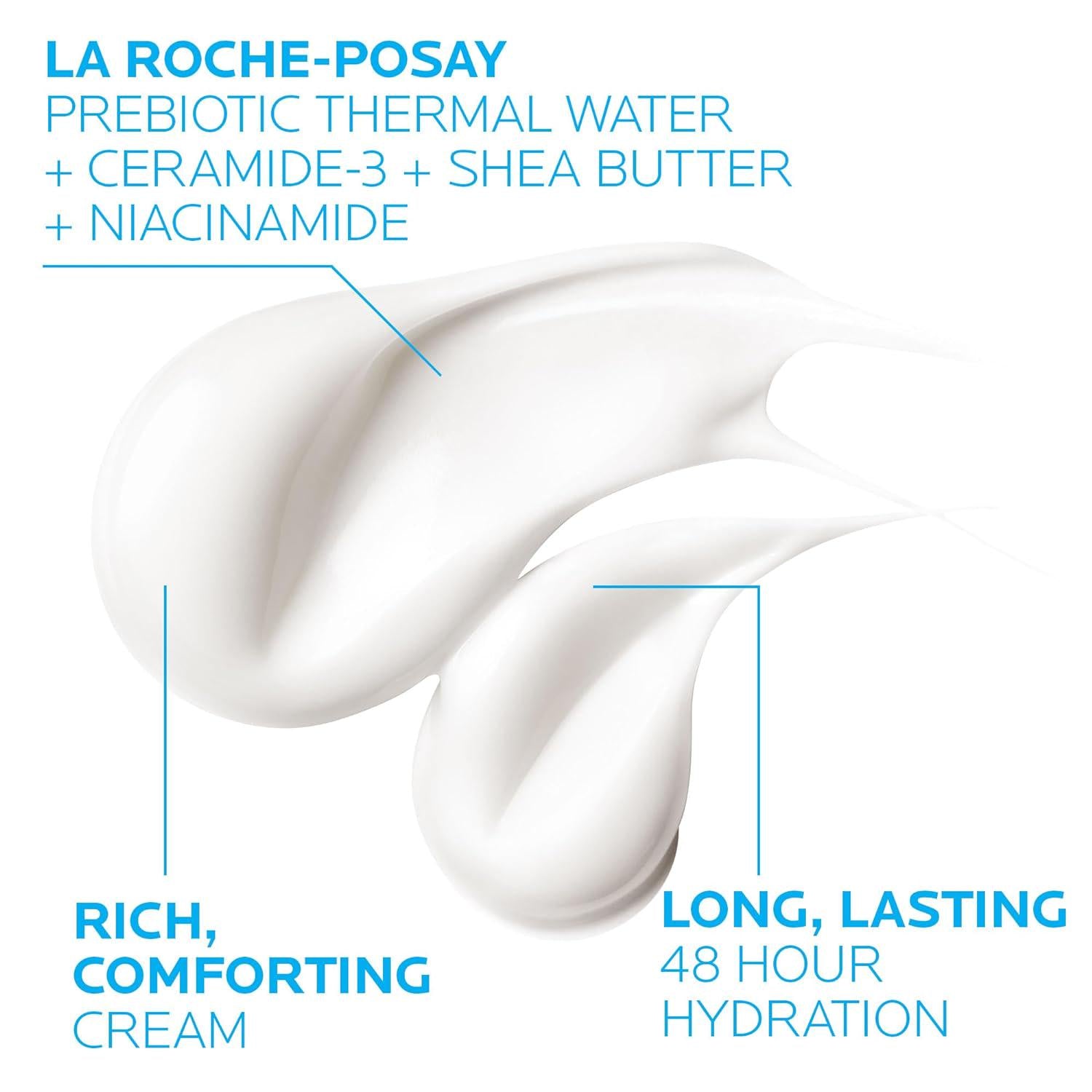 La Roche-Posay Lipikar AP+ Triple Repair Moisturizing Cream | Face And Body Lotion For Dry Skin | Shea Butter And Niacinamide Moisturizer | Gentle Face And Body Cream For Dry, Rough And Sensitive Skin,Does not Apply