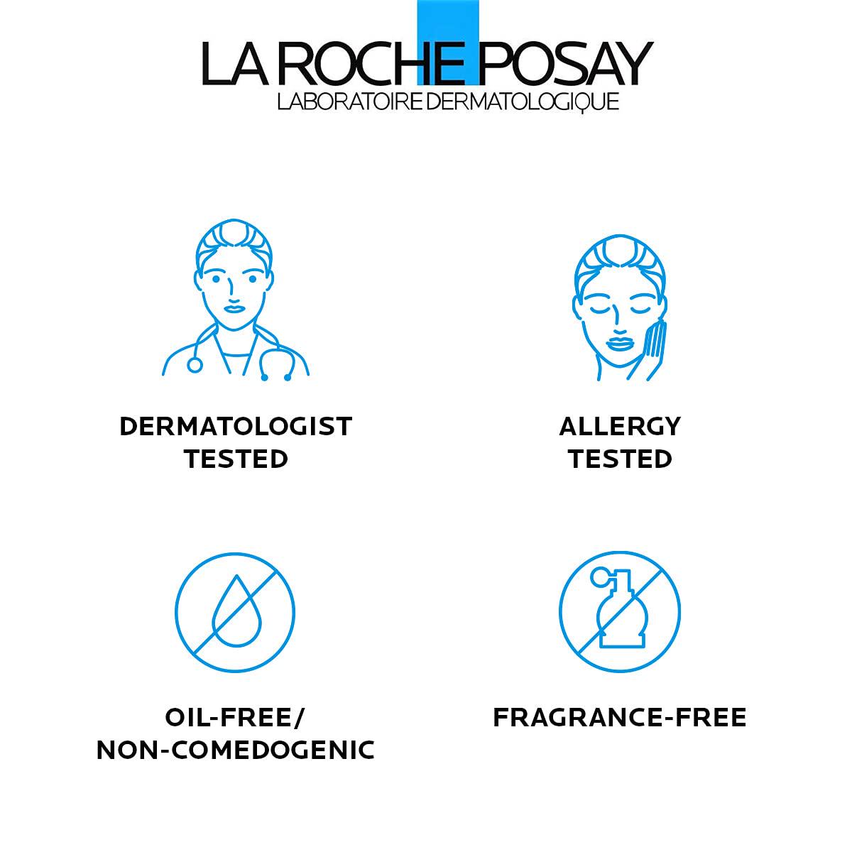La Roche-Posay Toleriane Purifying Foaming Facial Cleanser, Oil Free Face Wash For Oily Skin And For Sensitive Skin With Niacinamide, Pore Cleanser Won T Dry Out Skin, Unscented,