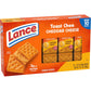 Lance ToastChee Sandwich Crackers, Cheddar, 10 Individually Wrapped Packs, 6 Sandwiches Each