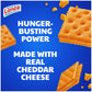 Lance ToastChee Sandwich Crackers, Cheddar, 10 Individually Wrapped Packs, 6 Sandwiches Each