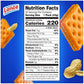 Lance Sandwich Crackers, Toastchee Peanut Butter, 20 Individually Wrapped Packs, 6 Sandwiches Each