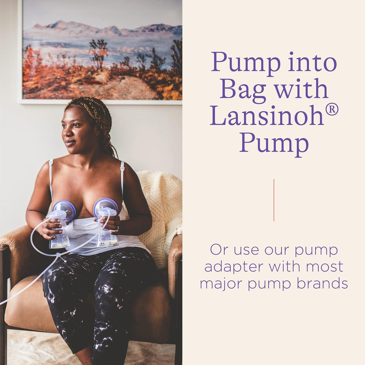 Lansinoh Breastmilk Storage Bags, 50 Count, Baby Essentials, Fast Freeze And Thaw Breast Milk Bags For Baby Bottle Feeding, Superior Strength And Stretch, 4 Ounce,044677204491