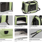 Large Cat Carriers Dog Carrier Pet Carrier For Large Cats Dogs Puppies Up To 25Lbs, Big Dog Carrier Soft Sided, Collapsible Travel Puppy Carrier - Large - Green,