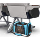 Large Cat Carriers Dog Carrier Pet Carrier For Large Cats Dogs Puppies Up To 25Lbs, Big Dog Carrier Soft Sided, Collapsible Travel Puppy Carrier - Large - Blue,