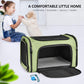 Large Cat Carriers Dog Carrier Pet Carrier For Large Cats Dogs Puppies Up To 25Lbs, Big Dog Carrier Soft Sided, Collapsible Travel Puppy Carrier - Large - Green,