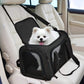 Large Soft Sided Cat And Pet Carrier For Cats And Puppies Up To 25Lbs - Collapsible, Waterproof Travel Carrier - Black,