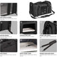 Large Soft Sided Cat And Pet Carrier For Cats And Puppies Up To 25Lbs - Collapsible, Waterproof Travel Carrier - Black,