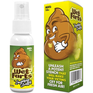 Laughing Smith Wet Farts Spray, Hilarious Gag Gift, Potent Stink Prank, Non-Toxic, Smells Like Gas