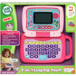 LeapFrog 2-in-1 Leaptop Touch, Educational Toy Laptop for Toddlers, Pink