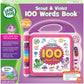 LeapFrog Scout and Violet 100 Words Book Purple Interactive Educational Toy for Toddlers Learning Words