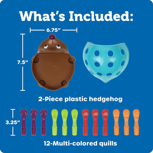 Learning Resources Spike Hedgehog Toy, Toddler Montessori Activity Game, Stacking & Fine Motor Skills