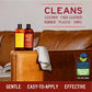 Leather Honey Leather Cleaner 8 oz Safe for All Leather Vinyl Faux Deep Clean Made in USA Since 1968
