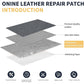 Leather Repair Patch Leather Repair Tape, 3 X 60 Inches Leather Repair Patch For Furniture,Vinyl Repair Kit Leather Couch Patch For Sofas, Furniture, Car Seats, Office Chairs(Gray),