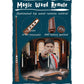 Leejec Floating Candles With Magic Wand Remote (6/18H Timer), 20pcs 6.1 Hanging Flameless Taper Candles, Flickering Warm Light, Halloween Christmas Classroom Windows Wedding Party Decor(White),