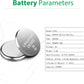 LICB CR2032 3V Lithium Battery, 10-Pack, Coin Cell Batteries for Watches & Small Electronics