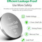LICB CR2032 3V Lithium Battery, 10-Pack, Coin Cell Batteries for Watches & Small Electronics