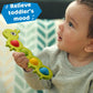 LIKEE Fidget Sensory Toys 2 Pieces for Ages 1 to 3 Montessori Pop Push Bubble Travel Stress Relief Toy