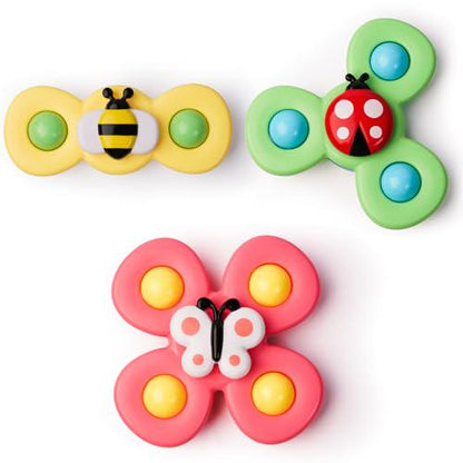 Likee Strong Suction Cup Fidget Bath Toys for Toddlers Airplane Car Travel Sensory Toys 12–18 Months