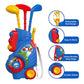 Liberry Kids Golf Set with Shoulder Strap Indoor Outdoor Toddler Golf Toys for Boys Girls Age 1 to 5