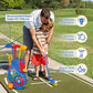 Liberry Kids Golf Set with Shoulder Strap Indoor Outdoor Toddler Golf Toys for Boys Girls Age 1 to 5