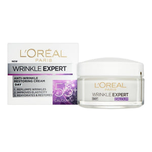 L'Oreal Paris Wrinkle Expert 55+ Calcium Anti-Wrinkle Restoring Day Cream 50ml