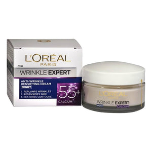 L'Oreal Paris Wrinkle Expert 55+ Calcium Anti-Wrinkle Densifying Night Cream 50ml