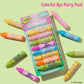 Lip Smacker Crayola Party Pack - 8 Moisturizing Lip Balms, Fun Flavors, Hydrating And Protecting, Glossy Finish - Cruelty-Free,