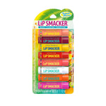 Lip Smacker Flavored Lip Balm Tropic Fever 8 Count (Pack Of 1), Passion Fruit, Peach, Breezey-Teazey, Pina Colada, Grapefruit, Coca Cabana, Tangerine, Mango, Clear,