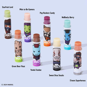 Lip Smacker Marvel Guardians Of The Galaxy Party Pack - Hydrating Lip Balm, Hydrating And Protecting - Cruelty-Free,