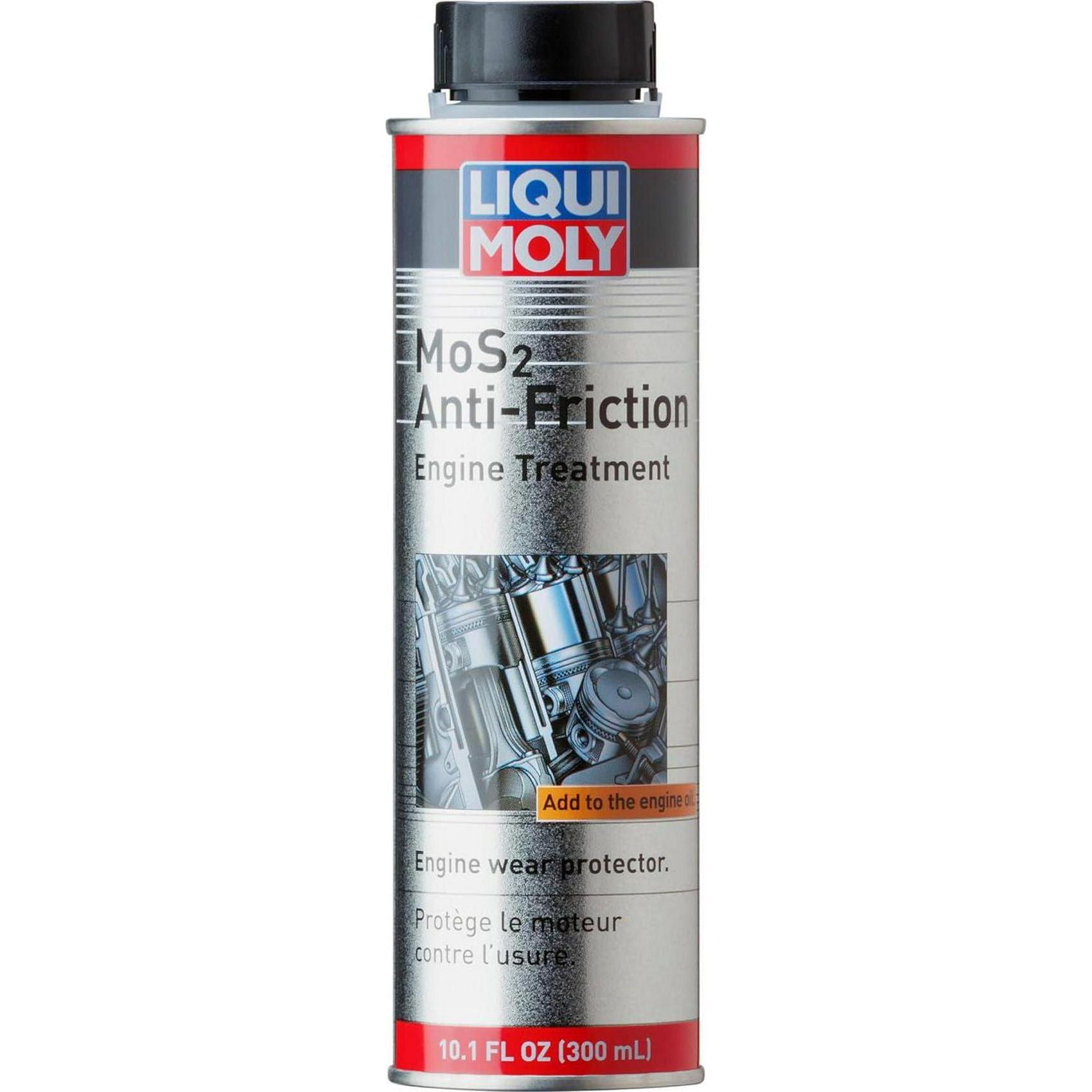 Liqui Moly MoS2 Anti-Friction Engine Treatment | 300 Ml | Oil Additive | SKU: 2009,737534814710