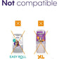 Litter Genie Jumbo Refill Bags, 2 Ct, Up to 8 Months Supply, Odor Control Liners for Cat Waste