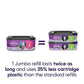 Litter Genie Jumbo Cat Litter Refill Bag, 1 Pack, Up to 4 Months of Odor Control, Easy Disposal System