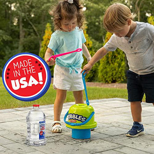 Fubbles Bubbles 64 oz Refill Solution Made in USA Non Toxic for Bubble Toys and Machines Clear