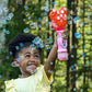 Disney Minnie Mouse Light & Sound Musical Bubble Wand, Includes Bubble Solution, Kids Toy
