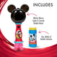 Little Kids Mickey Mouse Bubble Wand, Light & Sound, Includes Solution, Fun Outdoor Toy, Model 20511
