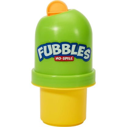 Fubbles Bubble Tumbler for Toddlers Spill Resistant Bubble Toy Assorted Colors Outdoor Fun