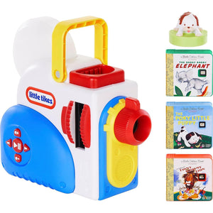 Little Tikes Story Dream Machine Starter Set with Poky Little Puppy Audio Book and Nightlight Gift for Kids Age 3 and Up