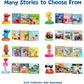 Little Tikes Story Dream Machine Starter Set with Poky Little Puppy Audio Book and Nightlight Gift for Kids Age 3 and Up