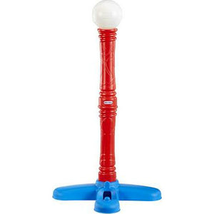 Little Tikes red t ball set with 5 balls toddler toy for kids 18 months and up baseball practice set indoor outdoor