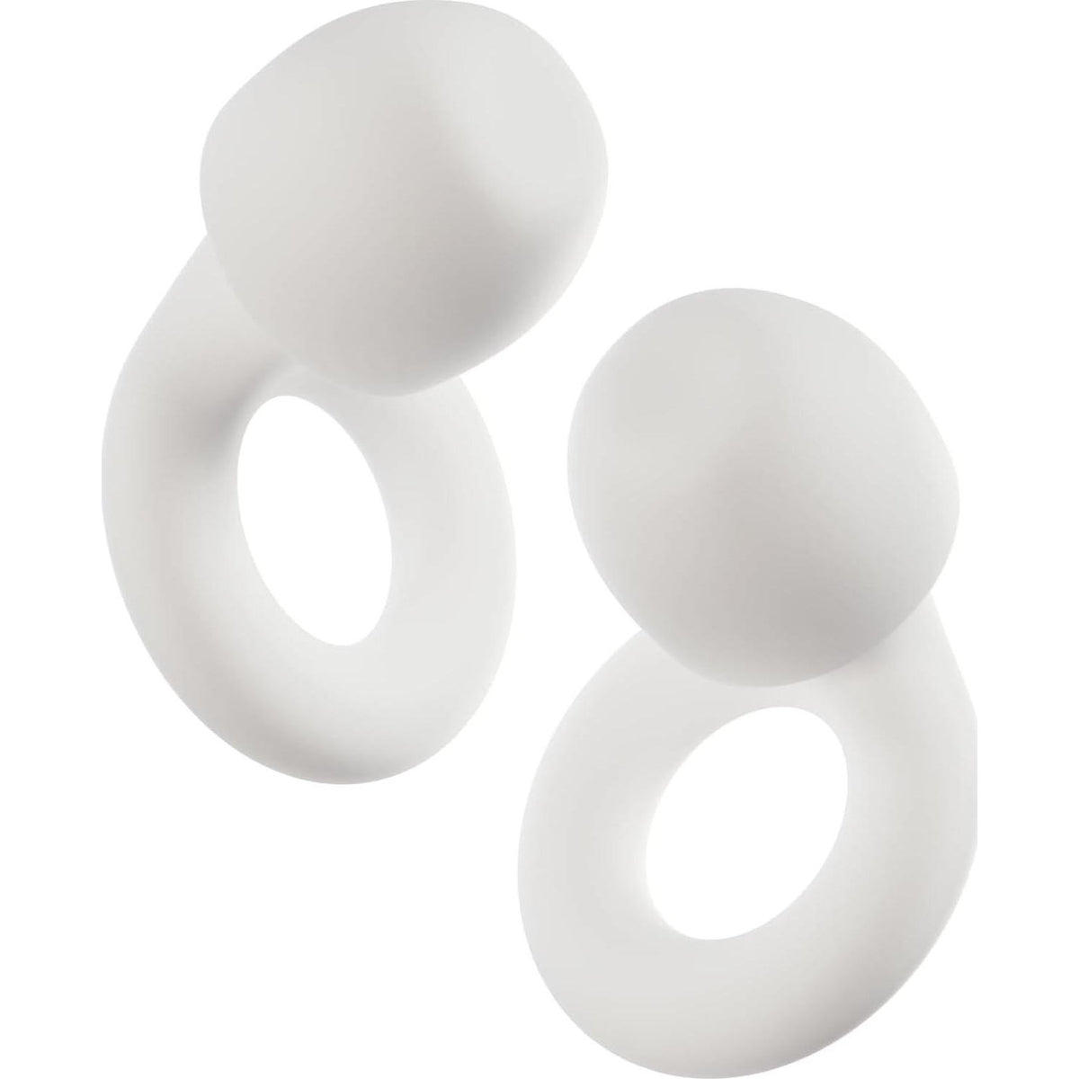 Loop Loop Quiet 2 Ear Plugs - Ultra-Comfy Reusable Noise-Reducing Earplugs For Sleep, Deep Focus, Travel, Sensitivity | Flexible Hearing Protection | Customizable Fit | 24dB (SNR) Noise Reduction