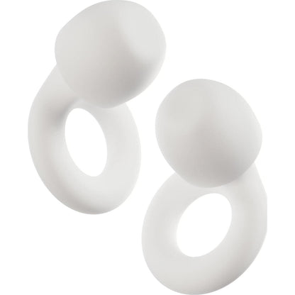 Loop Loop Quiet 2 Ear Plugs - Ultra-Comfy Reusable Noise-Reducing Earplugs For Sleep, Deep Focus, Travel, Sensitivity | Flexible Hearing Protection | Customizable Fit | 24dB (SNR) Noise Reduction