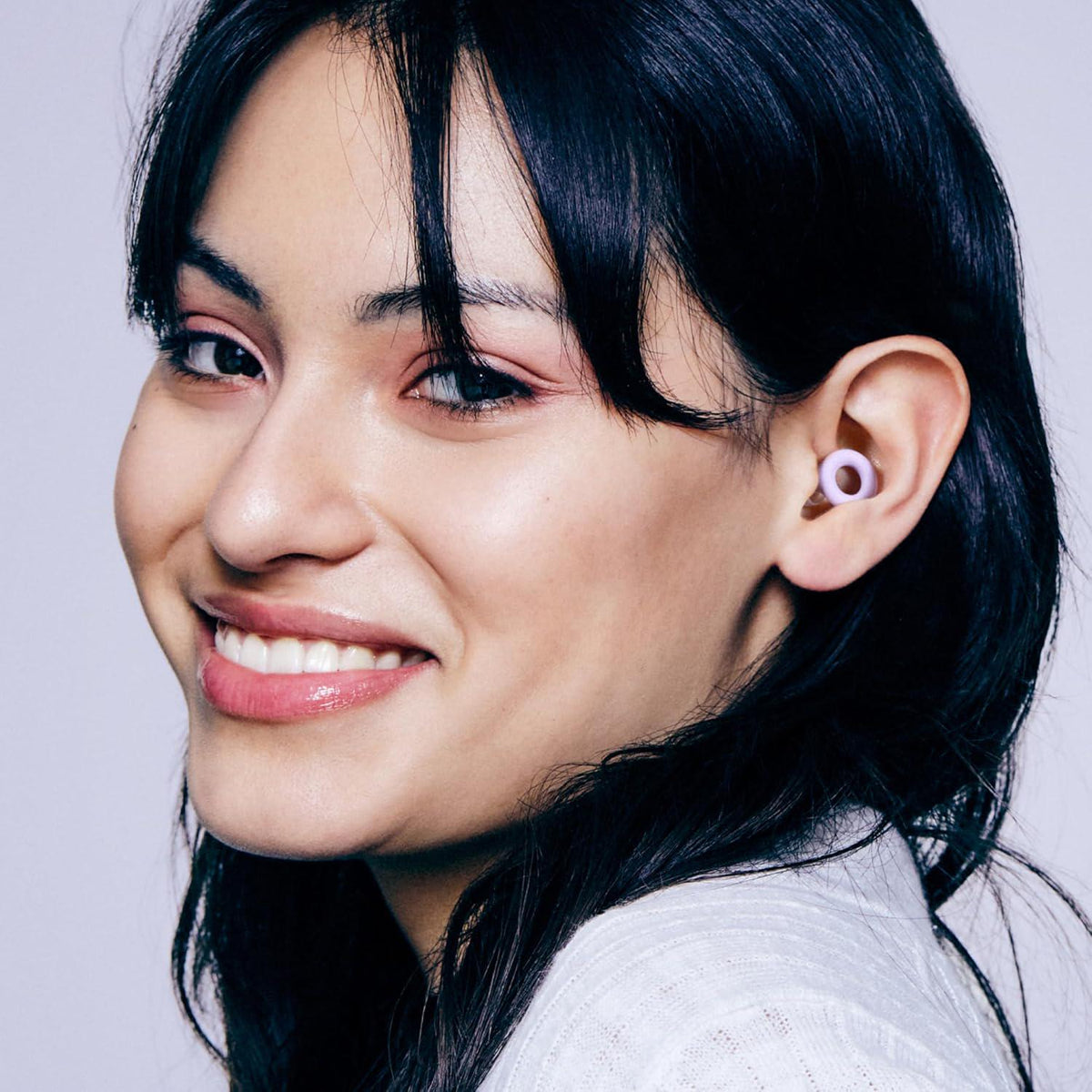 Loop Loop Quiet 2 Ear Plugs - Ultra-Comfy Reusable Noise-Reducing Earplugs For Sleep, Deep Focus, Travel, Sensitivity | Flexible Hearing Protection | Customizable Fit | 24dB (SNR) Noise Reduction